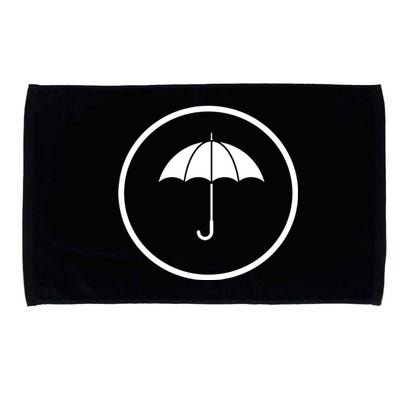 Umbrella Simple Emblem Microfiber Hand Towel