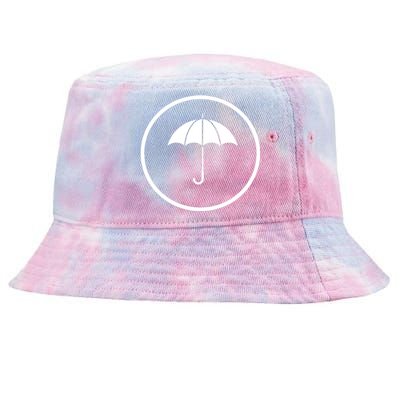 Umbrella Simple Emblem Tie-Dyed Bucket Hat