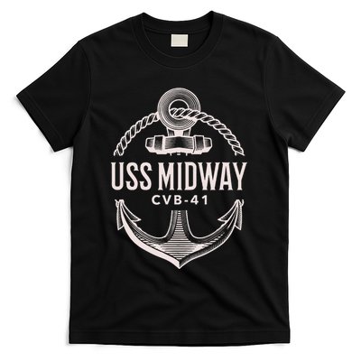Uss Midway Cvb41 Aircraft Carrier Uss Midway T-Shirt