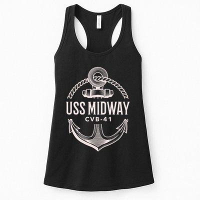Uss Midway Cvb41 Aircraft Carrier Uss Midway Womens Tank Top