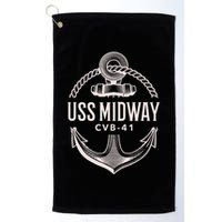 Uss Midway Cvb41 Aircraft Carrier Uss Midway Golf Towel