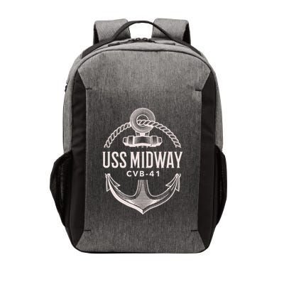 Uss Midway Cvb41 Aircraft Carrier Uss Midway Vector Backpack
