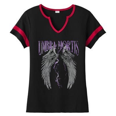 Umbra Mortis Crescent City Ruhn Danaan Ladies Halftime Notch Neck Tee