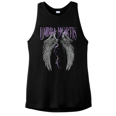 Umbra Mortis Crescent City Ruhn Danaan Ladies PosiCharge Tri-Blend Wicking Tank