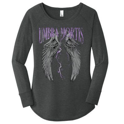 Umbra Mortis Crescent City Ruhn Danaan Women's Perfect Tri Tunic Long Sleeve Shirt