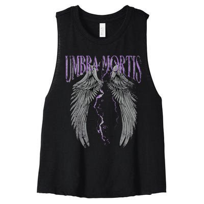 Umbra Mortis Crescent City Ruhn Danaan Women's Racerback Cropped Tank