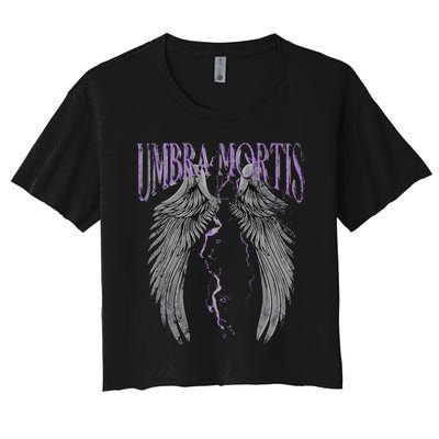 Umbra Mortis Crescent City Ruhn Danaan Women's Crop Top Tee