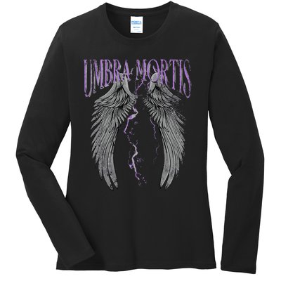 Umbra Mortis Crescent City Ruhn Danaan Ladies Long Sleeve Shirt