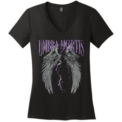 Umbra Mortis Crescent City Ruhn Danaan Women's V-Neck T-Shirt