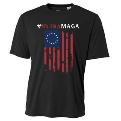 Ultra MAGA Conservative Anti Biden Republican Cooling Performance Crew T-Shirt