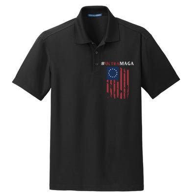 Ultra MAGA Conservative Anti Biden Republican Dry Zone Grid Polo