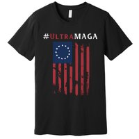 Ultra MAGA Conservative Anti Biden Republican Premium T-Shirt