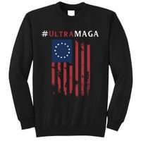 Ultra MAGA Conservative Anti Biden Republican Tall Sweatshirt