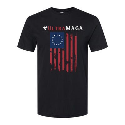 Ultra MAGA Conservative Anti Biden Republican Softstyle CVC T-Shirt