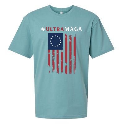 Ultra MAGA Conservative Anti Biden Republican Sueded Cloud Jersey T-Shirt