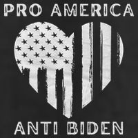 Utra MAGA Conservtive Anti Biden Fourth Of July 7 Panel Mesh Trucker Snapback Hat