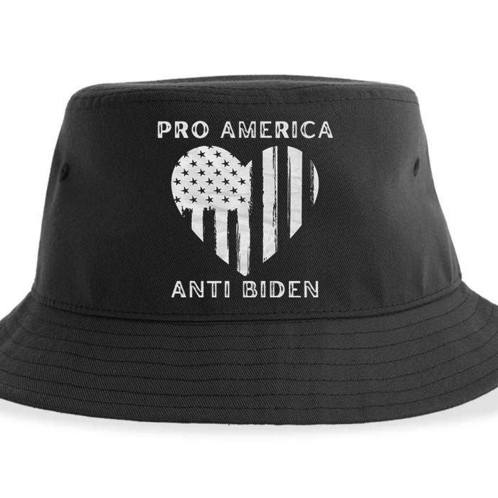 Utra MAGA Conservtive Anti Biden Fourth Of July Sustainable Bucket Hat