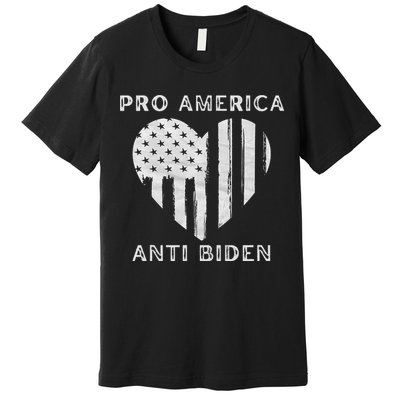 Utra MAGA Conservtive Anti Biden Fourth Of July Premium T-Shirt