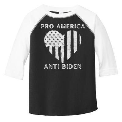 Utra MAGA Conservtive Anti Biden Fourth Of July Toddler Fine Jersey T-Shirt