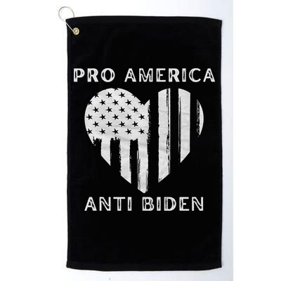 Utra MAGA Conservtive Anti Biden Fourth Of July Golf Towel