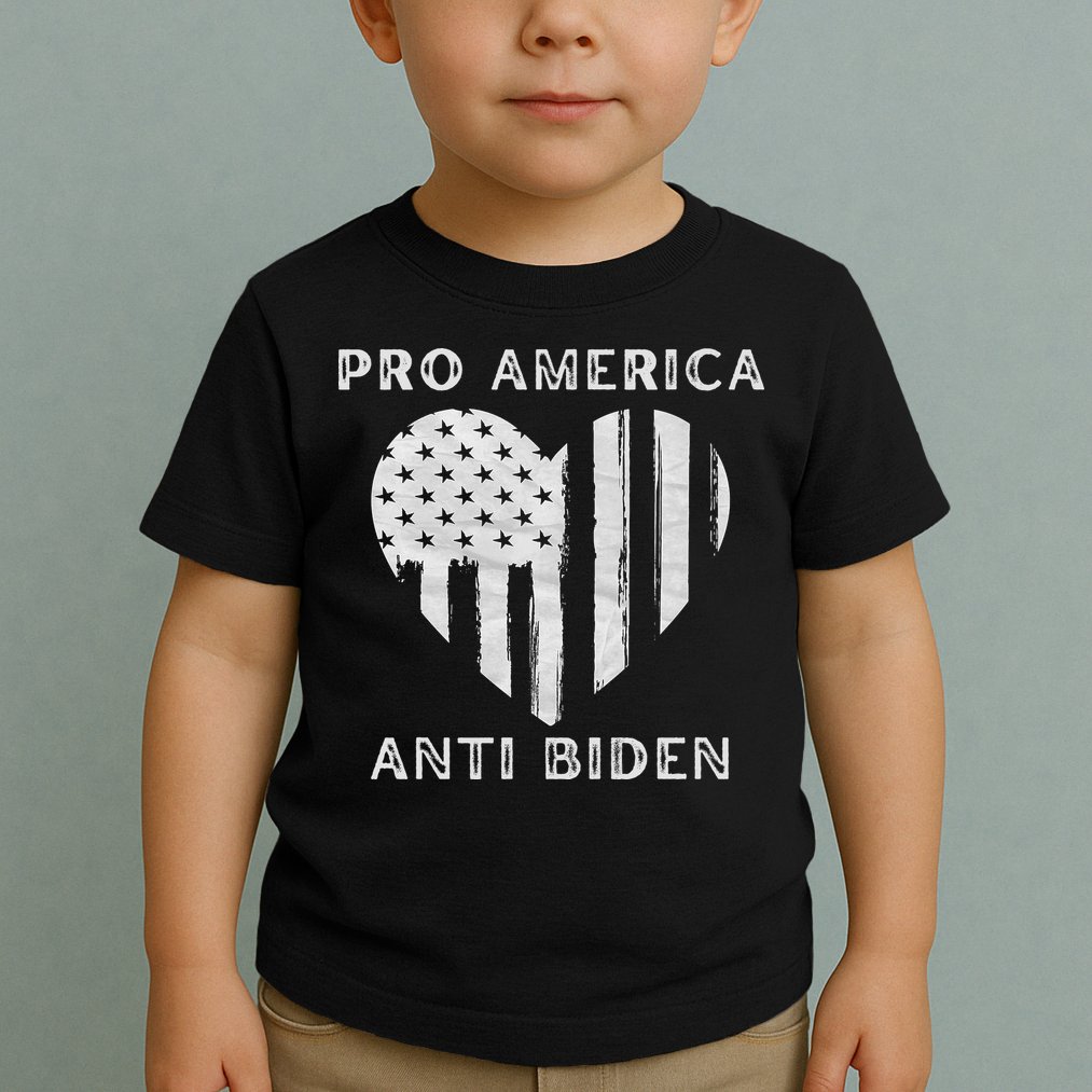 Utra MAGA Conservtive Anti Biden Fourth Of July Toddler T-Shirt
