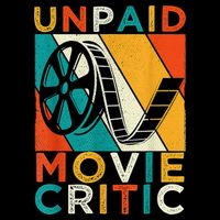 Unpaid Movie Critic Shirt - Film Cinema Motion Picture Fan Doggie Tank