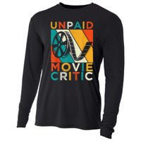 Unpaid Movie Critic Shirt - Film Cinema Motion Picture Fan Cooling Performance Long Sleeve Crew