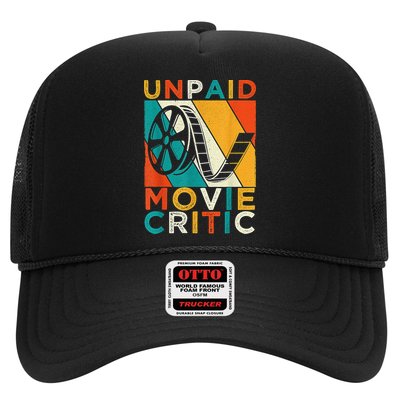 Unpaid Movie Critic Shirt - Film Cinema Motion Picture Fan Trucker Hat