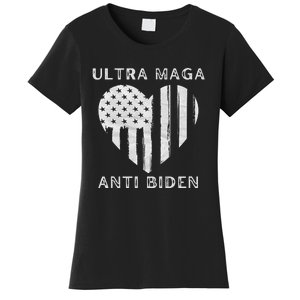 Utra MAGA Conservtive Anti Biden Fourth Of July Women's T-Shirt