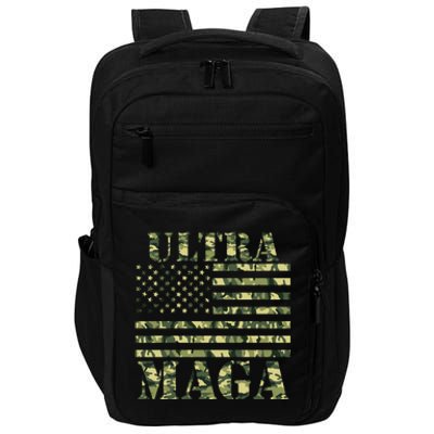 Ultra MAGA Camouflage Camo USA United States Of America Flag Impact Tech Backpack