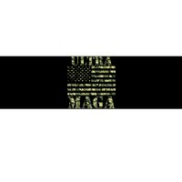 Ultra MAGA Camouflage Camo USA United States Of America Flag Bumper Sticker