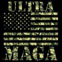 Ultra MAGA Camouflage Camo USA United States Of America Flag Tank Top