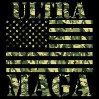 Ultra MAGA Camouflage Camo USA United States Of America Flag Toddler T-Shirt