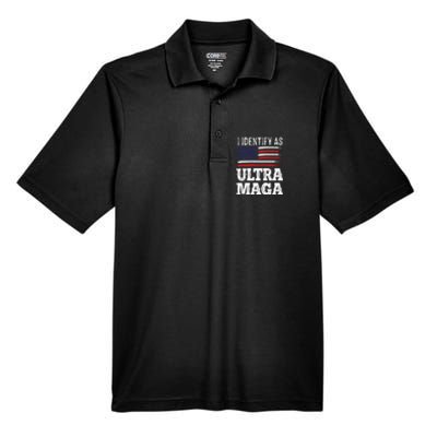 Ultra MAGA Conservative Republican  Men's Origin Performance Pique Polo