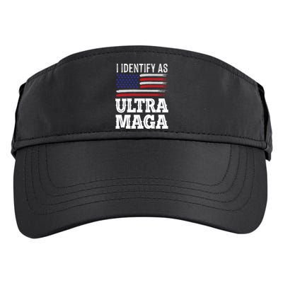 Ultra MAGA Conservative Republican  Adult Drive Performance Visor