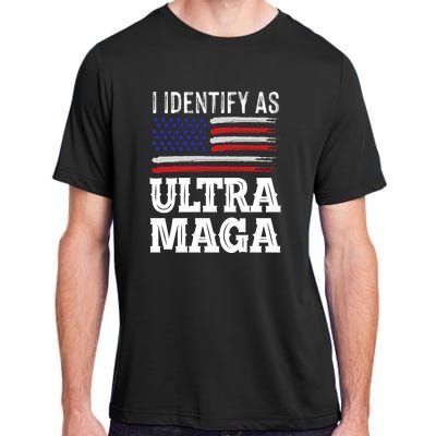 Ultra MAGA Conservative Republican  Adult ChromaSoft Performance T-Shirt