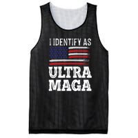 Ultra MAGA Conservative Republican  Mesh Reversible Basketball Jersey Tank