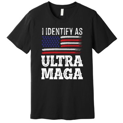 Ultra MAGA Conservative Republican  Premium T-Shirt