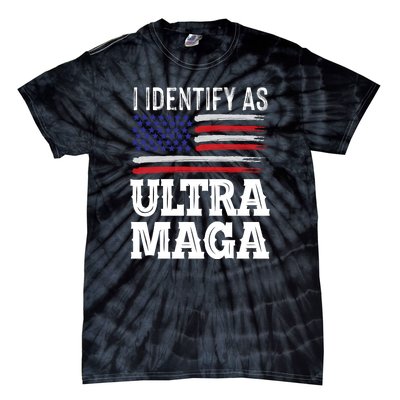 Ultra MAGA Conservative Republican  Tie-Dye T-Shirt