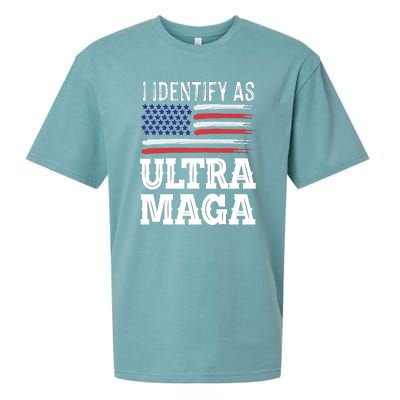 Ultra MAGA Conservative Republican  Sueded Cloud Jersey T-Shirt