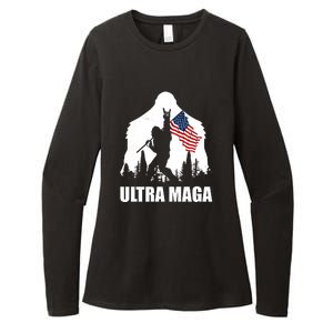 Ultra MAGA Conservative Republican Womens CVC Long Sleeve Shirt