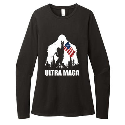 Ultra MAGA Conservative Republican Womens CVC Long Sleeve Shirt