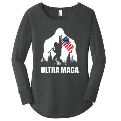 Ultra MAGA Conservative Republican Women's Perfect Tri Tunic Long Sleeve Shirt