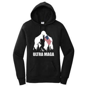 Ultra MAGA Conservative Republican Women's Pullover Hoodie