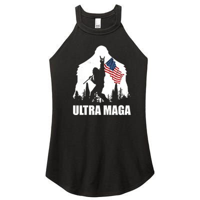 Ultra MAGA Conservative Republican Women’s Perfect Tri Rocker Tank