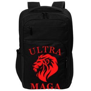 Ultra MAGA Conservative Lion Impact Tech Backpack