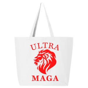 Ultra MAGA Conservative Lion 25L Jumbo Tote