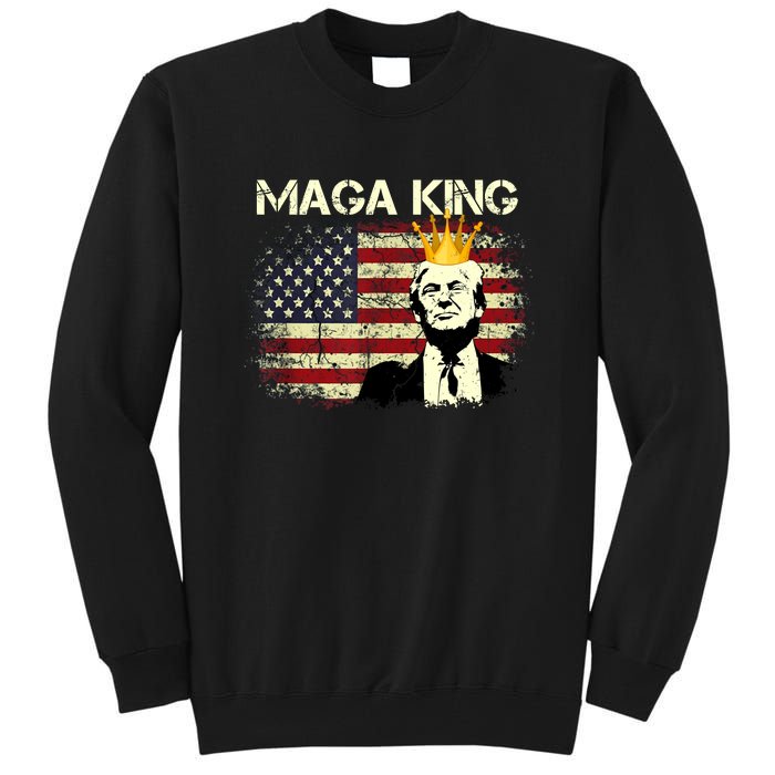 Ultra MAGA Conservative Donald Trump Tall Sweatshirt