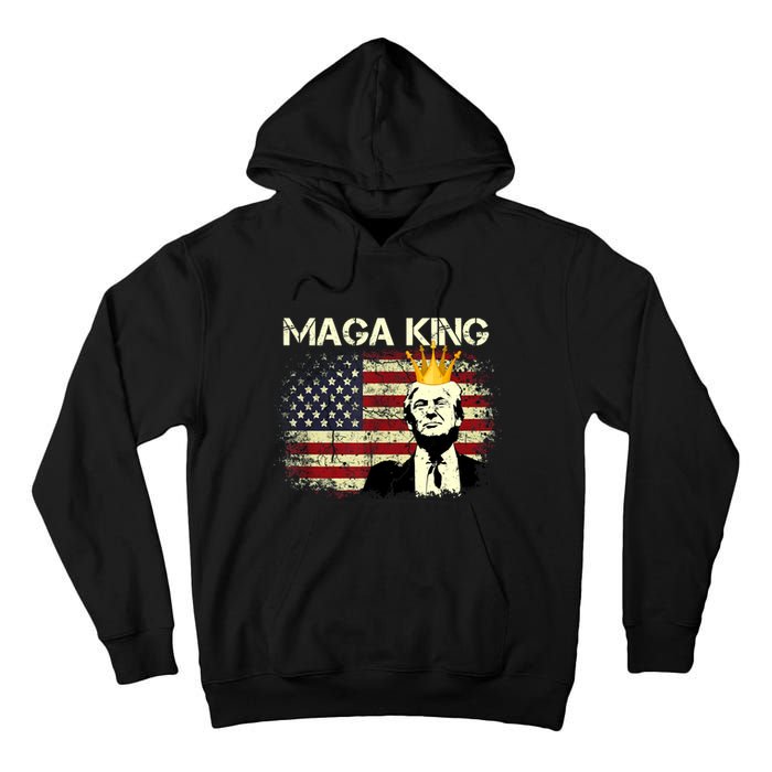 Ultra MAGA Conservative Donald Trump Tall Hoodie