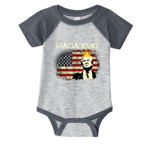 Ultra MAGA Conservative Donald Trump Infant Baby Jersey Bodysuit